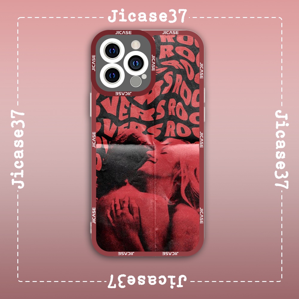 Ốp lưng iphone và samsung xiaomi oppo cạnh vuông Jicase TV Girl Vintage Retro Poster Cổ Điển