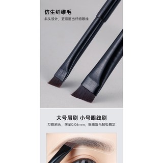 Cọ kẻ mắt, tán phấn chân  mày siêu mảnh