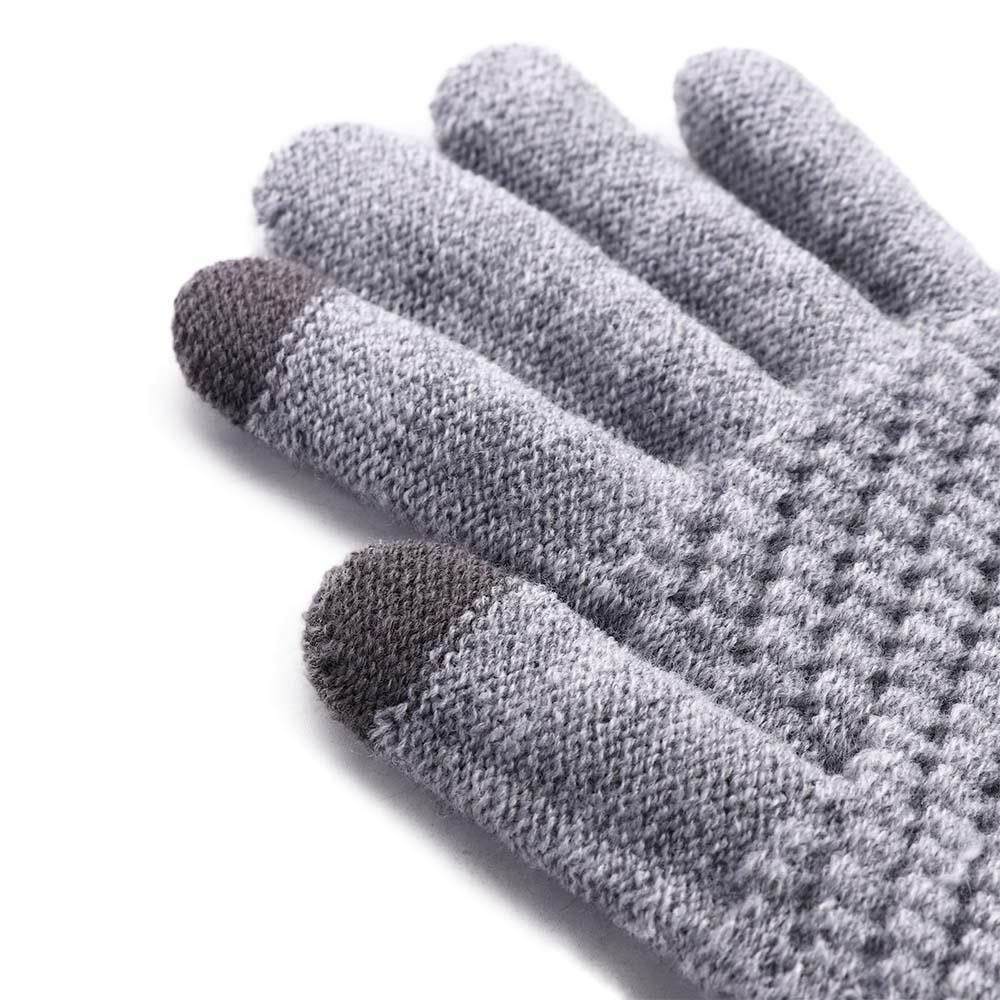 1 Đôi Găng Tay Trượt Tuyết Co Giãn Dày Dặn Có Thể Chạm Màn Hình Cảm Ứng