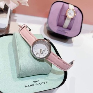 Đồng hồ nữ marc jacobs dây hồng, mặt trắng mj0120184720