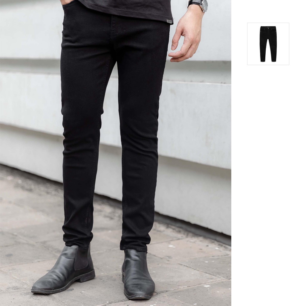 Quần Jean Skinny Emb Coin Pocket