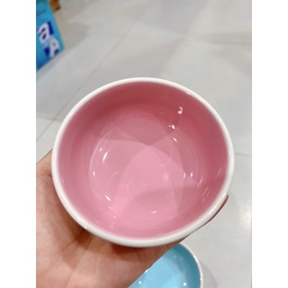 Chén ăn sứ tròn / chén sứ màu cho hamster