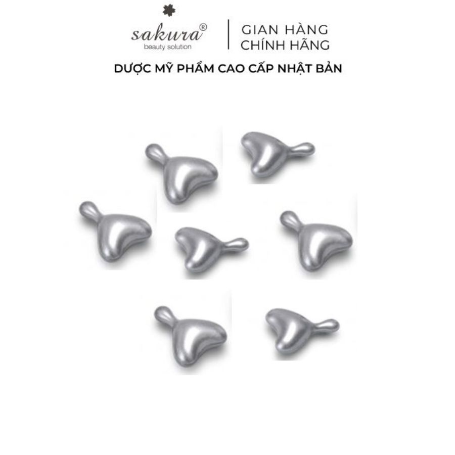 7 viên Serum dưỡng trắng da chống lão hóa tinh chất nhau thai cừu Sakura Placenta COQ10 serum