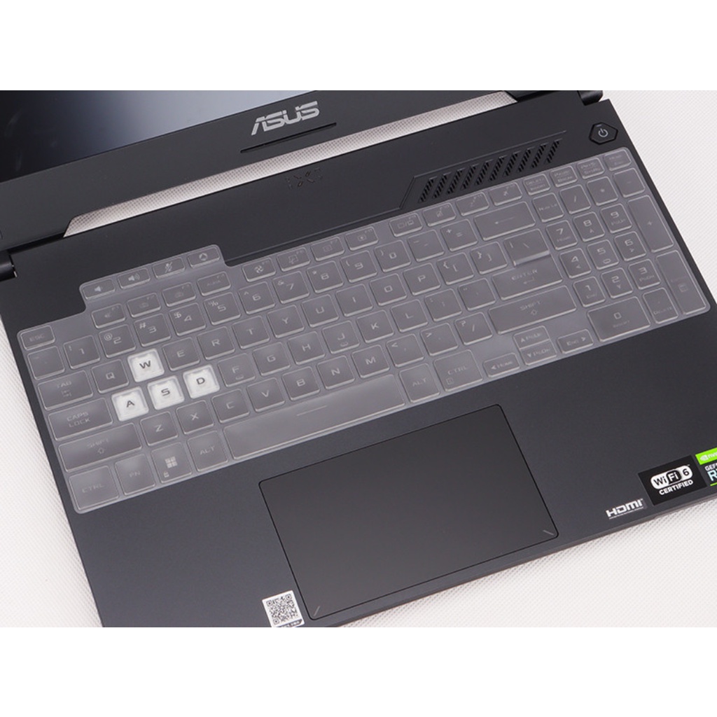 Vỏ Bọc Bảo Vệ Bàn Phím Laptop ASUS TUF Gaming FA507r FX507z FA707 FX707 15.6 inch 2022 Bằng Silicon Trong Suốt