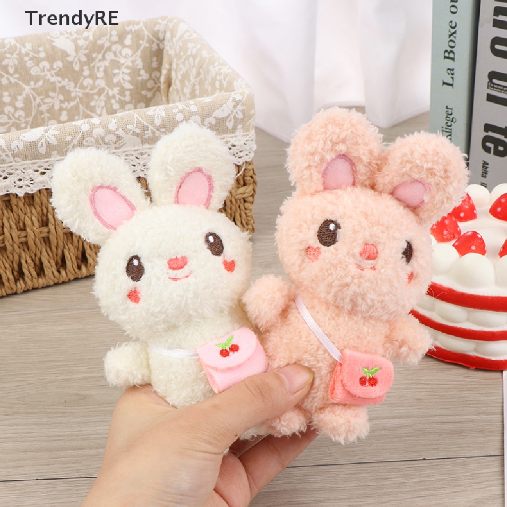 Móc Khóa Thỏ Nhồi Bông 13CM Đáng Yêu