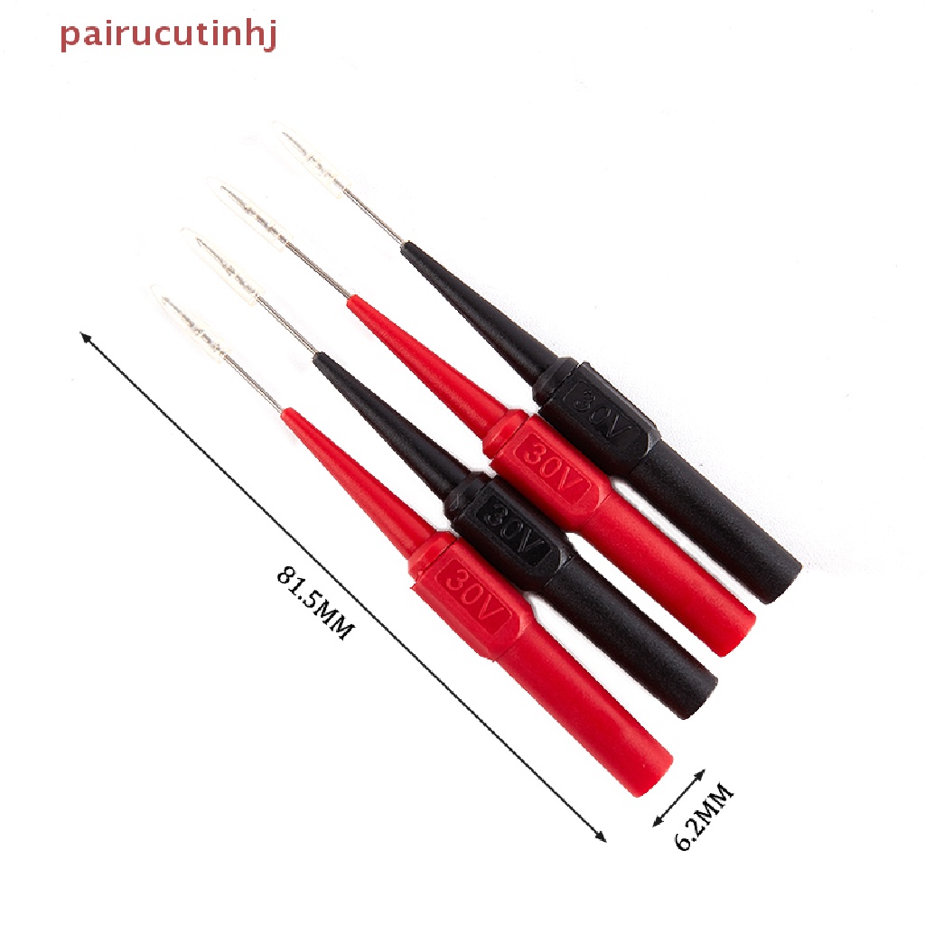 Set 4 Cặp Đầu Dò 0.7MM 30V Chuyên Dụng Cho Đồng Hồ Vạn Năng