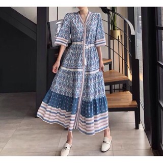 ORDER Váy boho thổ cẩm dáng dài - 2 mẫu