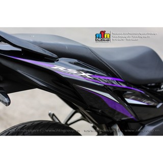 Tem Winner X - mẫu RSX 2023 (Tím Đen)