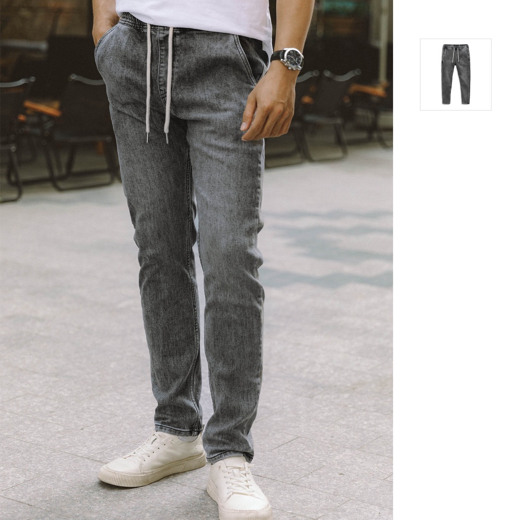 Quần Jean Slim WM Black