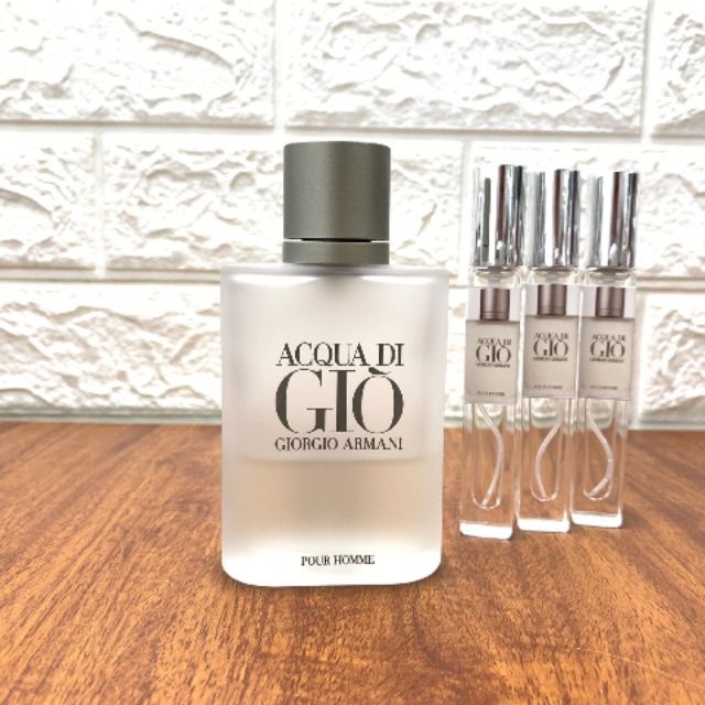 Nước hoa nam Giò Trắng |Chính Hãng| - Tươi mát, hiện đại đầy lôi cuốn chiết 10ml 20ml