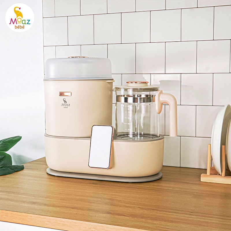 Máy tiệt trùng sấy khô và đun nước đa năng Moaz BéBé MB - 046 Hàng chính hãng