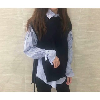 (Order) Có tách set áo sơ mi, áo gile len (kèm ảnh thật)