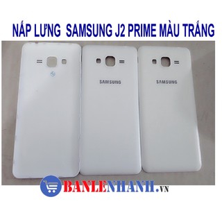 Nấp lưng samsung j2 prime màu trắng