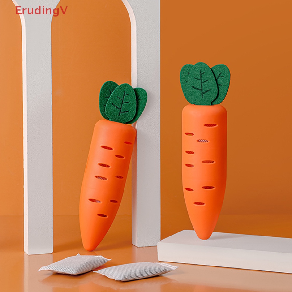 Túi Than Tre Hoạt Tính Khử Mùi Tủ Lạnh / Phòng Tắm Hình Củ Cà Rốt