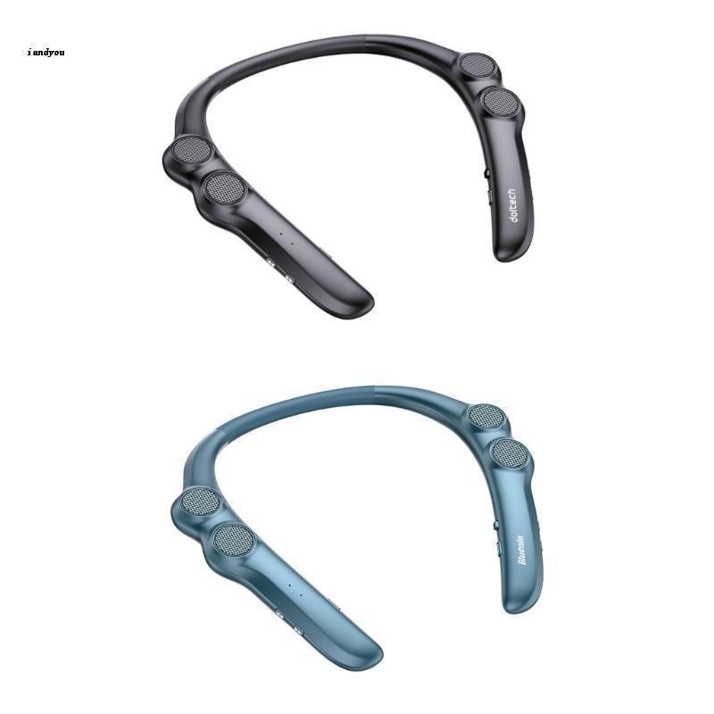 ✿ Loa Bluetooth Không Dây Âm Thanh Siêu Trầm Chống Thấm Nước Có 4 Móc Đeo Cổ Dễ Mang Theo