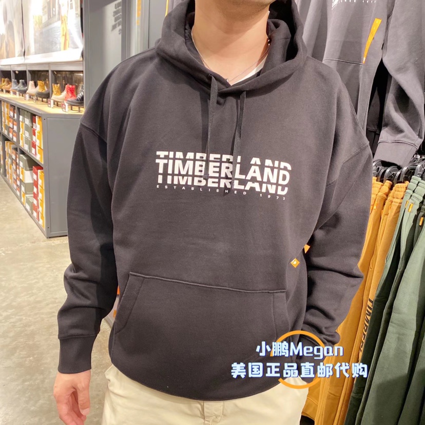 Timeless Áo Sweater Chui Đầu Có Mũ Trùm Phối Lông Ấm Áp In LOGO Thời Trang Cho Nam