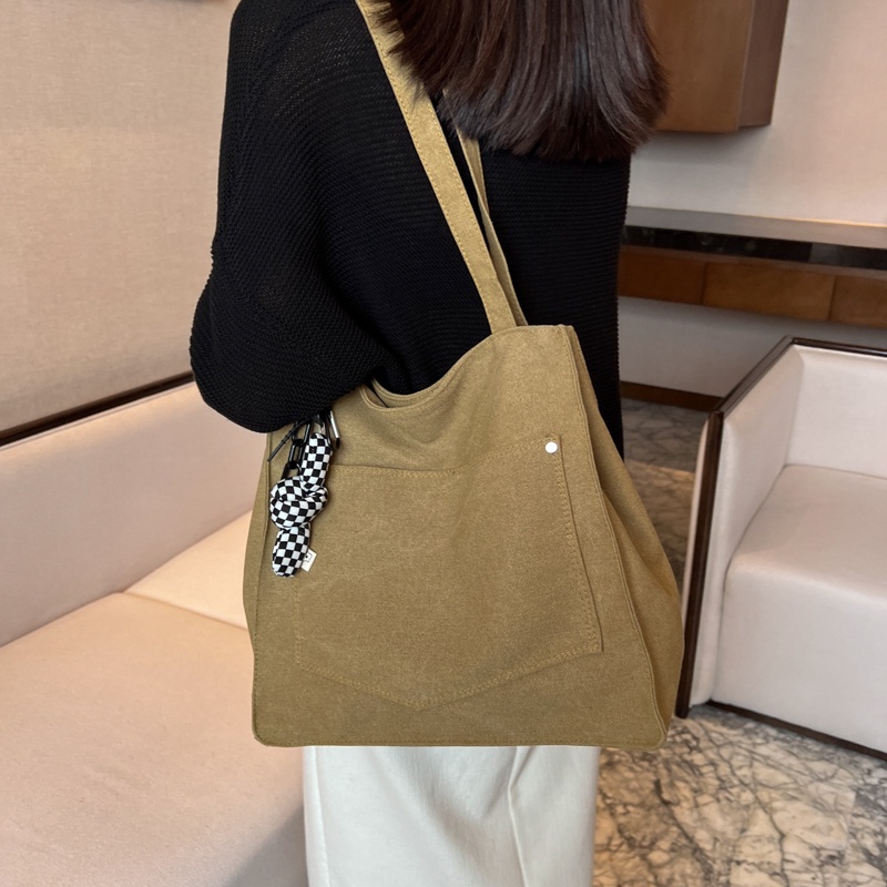 Túi Đeo Vai Sức Chứa Lớn Phong Cách Đơn Giản Thời Trang Cho Nữ