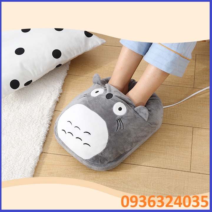 Máy sưởi ấm chân, túi sưởi ấm chân điều chỉnh nhiệt đô, túi sưởi chân giữ ấm 360 độ, vỏ có thể tháo rời để giặt