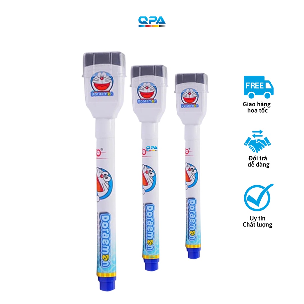 Bút Lông Viết Bảng Thiên Long Doraemon WB-016/DO, màu xanh