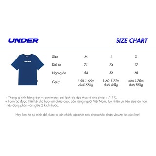 Áo thun UNDER Higher Tee (Đen) - UTS010A