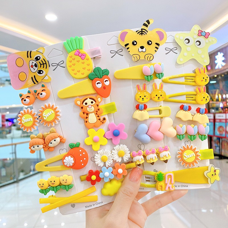 SET 14 KẸP TÓC ĐÁNG YÊU CHO BÉ GÁI  FREESHIP