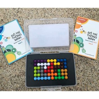 [Bộ mới 3 sách]  Đồ chơi Puzzlia Beads Puzzle 6x10