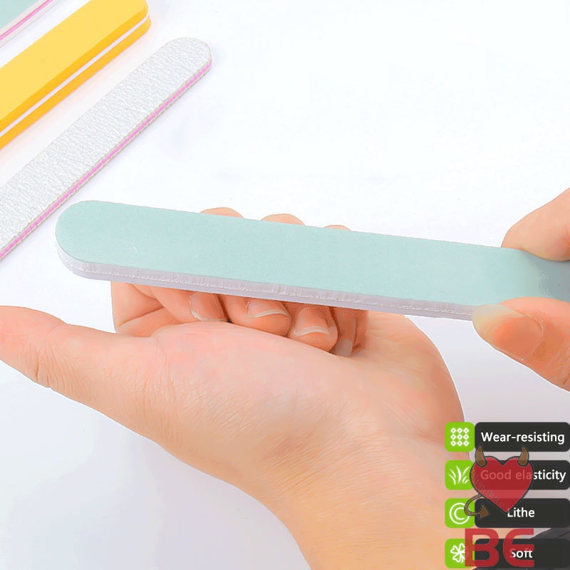 Dũa móng tay YADORNOS hai mặt 100/ 180 grit thiết kế nhỏ gọn tiện lợi dành cho làm đẹp