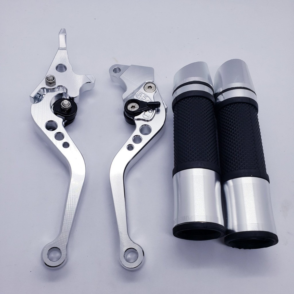 COMBO Bao tay cầm xe máy gù xéo rizoma, Tay thắng phanh 6 số xe exciter/winner/sonic, AB, vision, vario, cao cấp, đủ màu