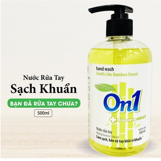Nước Rửa Tay Sạch Khuẩn Hương Bamboo Charcoal/ Sakura ON1 500Ml