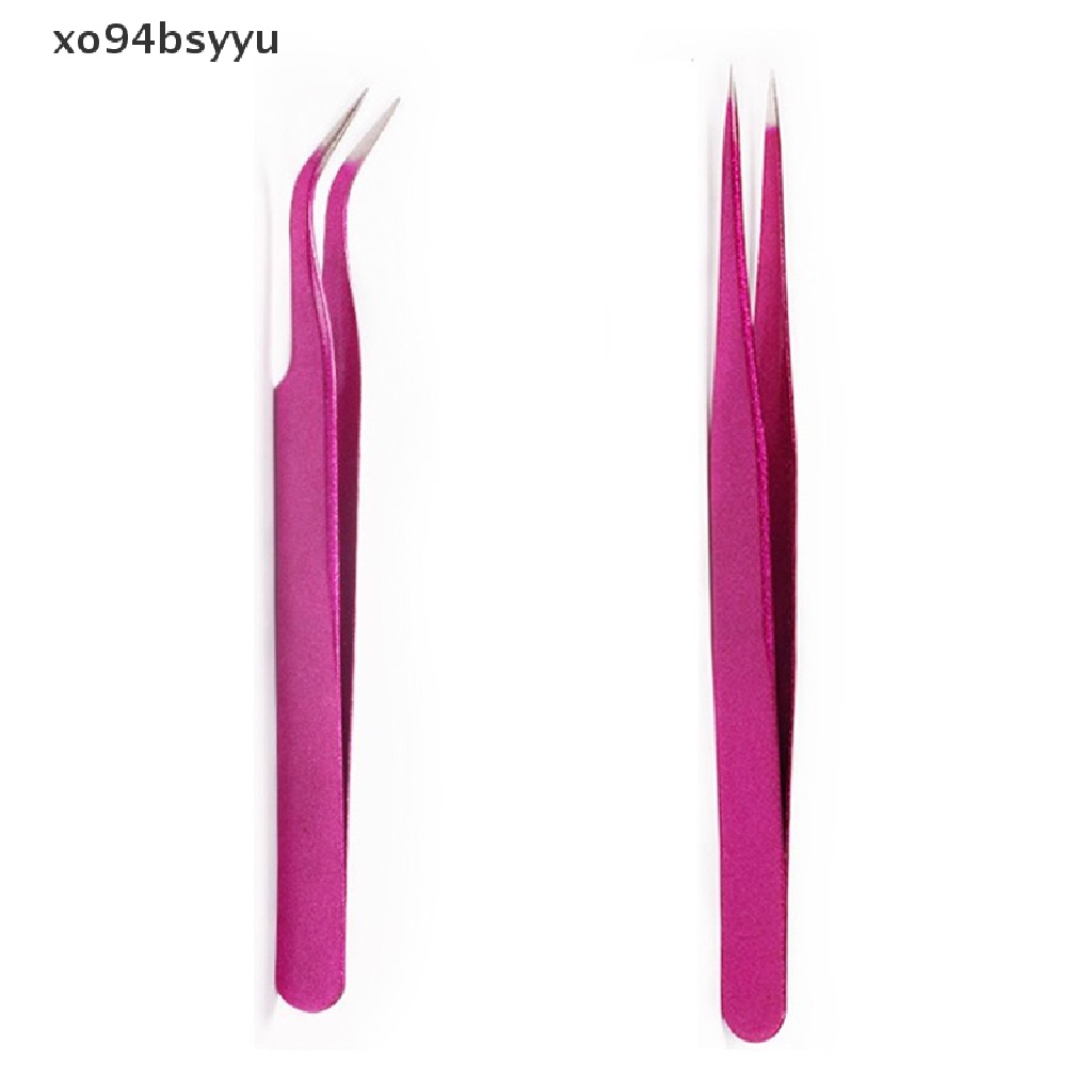 1 Nhíp Gắn Mi Giả Thẳng &amp; Cong Bằng Thép Không Gỉ xo94bsyyu