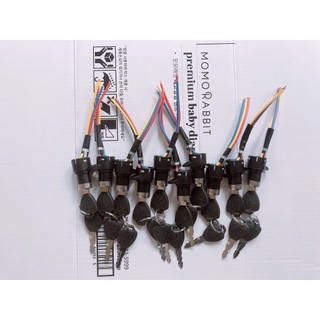 Khóa điện xe cỏ 3 dây