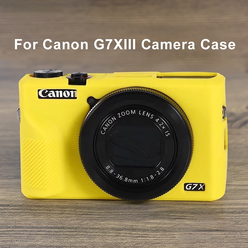 Vỏ Silicon Mềm Bảo Vệ Thân Máy Ảnh Canon G7XIII G7X mark III G7X3