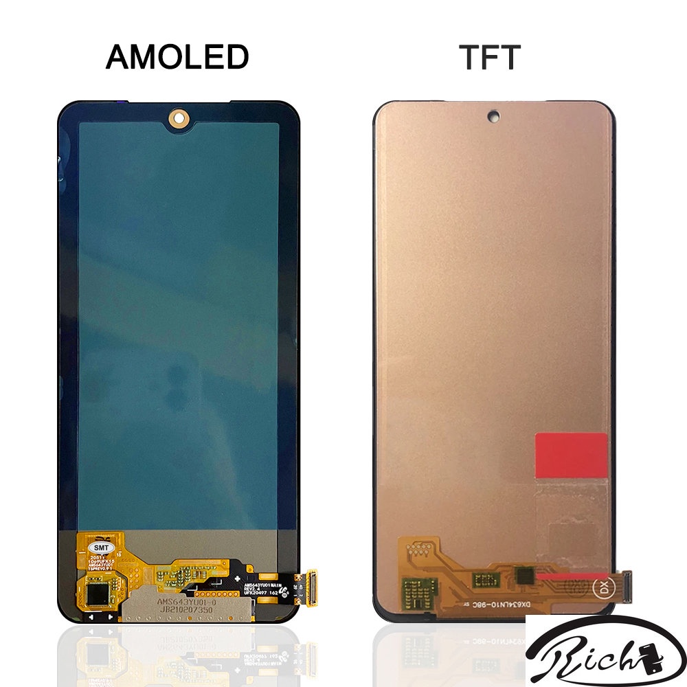 Màn Hình Cảm Ứng LCD Kèm Khung Cho Xiaomi Redmi Note 10 4G M2101K7AG Note 10S M2101K7AG M2101K7A