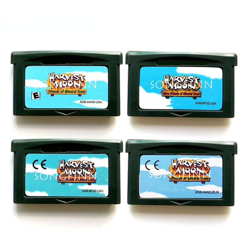 Thẻ Nhớ 32 Bit Hình Trăng Khuyết Bạn Bè Của Thị Trấn Khoáng Cho Máy Chơi Game Cầm Tay