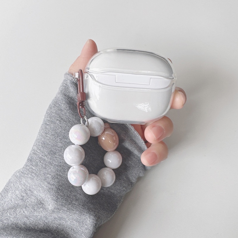 Vỏ Bảo Vệ Hộp Sạc Tai Nghe airpods 2 / 3 / 2 Pro Bằng Silicon Trong Suốt Họa Tiết Hoạt Hình Dễ Thương Kèm