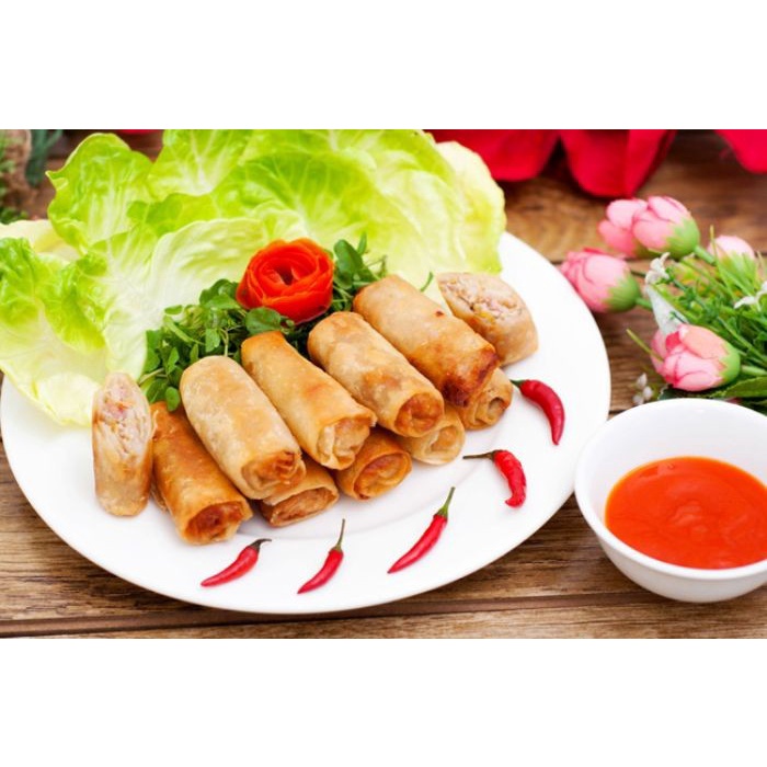Bánh Tráng Cuốn Chả Giò Loại Ngon Nhất 550gr/ 50 Lá 19.5cm - Bánh Tráng Spring Home Tyj Spring Roll Pastry - Singapore