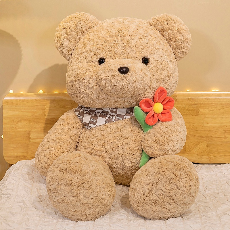 Gấu teddy nhồi bông dễ thương dùng làm quà tặng cho bạn gái - ảnh sản phẩm 3