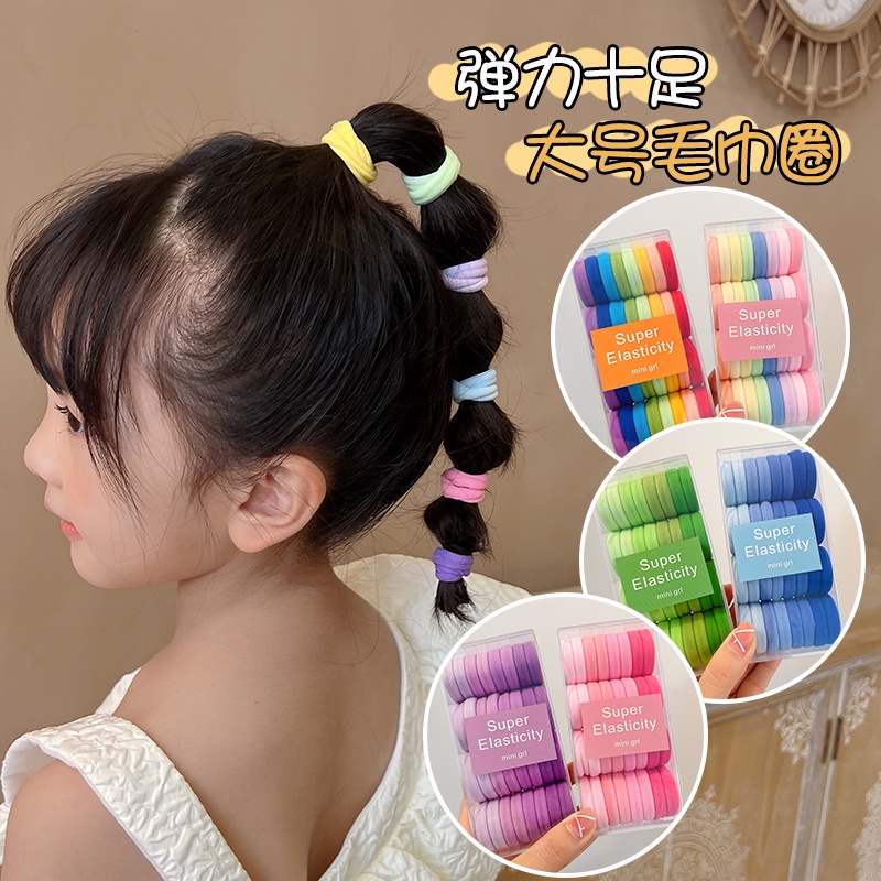 Dây Buộc Tóc Cao Su Co Giãn Nhiều Màu Sắc Dành Cho Nữ