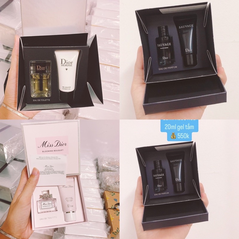 Set nước hoa dior mini chính hãng