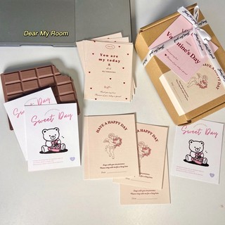 Thiệp sinh nhật, thiệp 8/3, thiệp valentine tình yêu cute Hàn Quốc ❣️ - Dearmyroom Decor