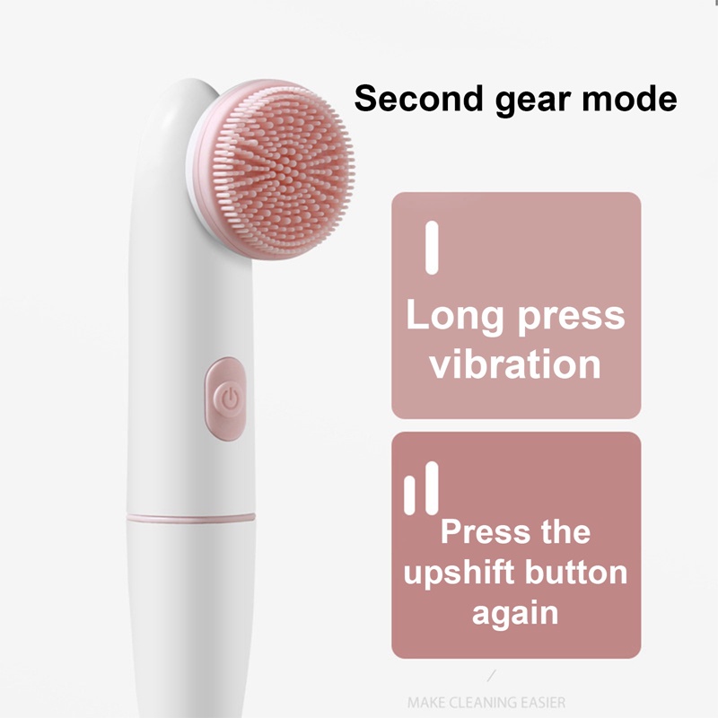Máy Rửa Mặt Silicone Chống Thấm Nước Làm Sạch Lỗ Chân Lông