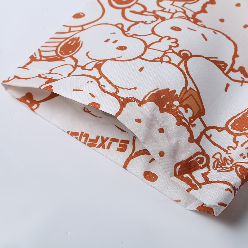 Đầm Size M-5XL. M-5XL Áo Sơ Mi Tay Ngắn Dáng Rộng In Họa Tiết Hoạt Hình Phong Cách Hawaii Thời Trang Mùa Hè Chất Lượng Cao Cho Nam