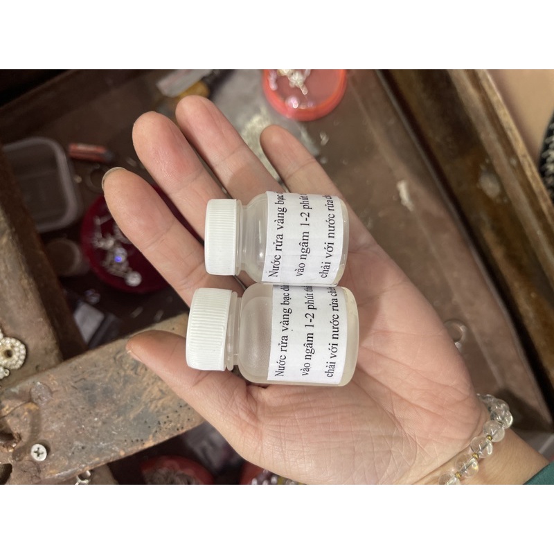nước rửa trang sức làm mới vàng bạc