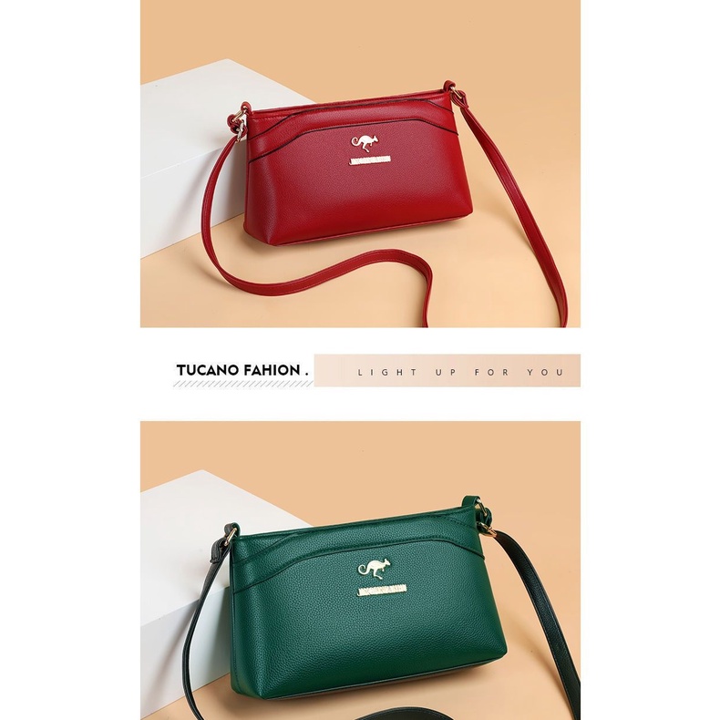 Túi Đeo Chéo Da Thật Thời Trang Mới 2023 Dành Cho Nữ