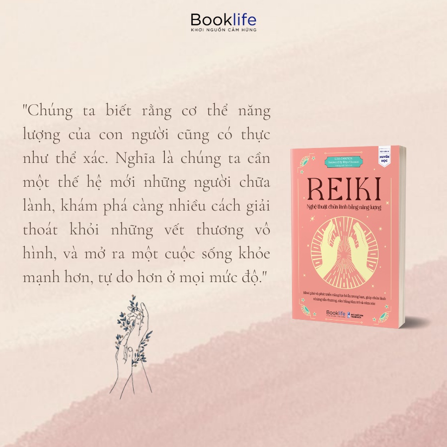 Sách - Reiki - Nghệ thuật chữa lành bằng năng lượng - 1980books
