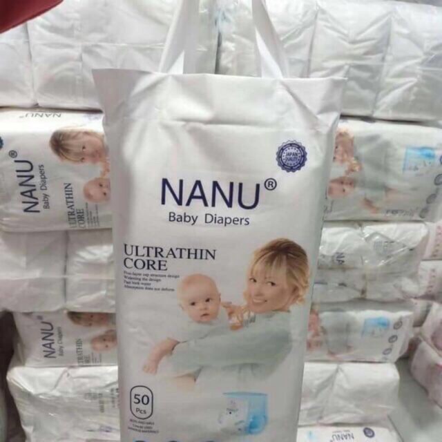 Tã/Bỉm Quần NANU đủ size M100/L100/XL100/XXL100/XXXL100.....