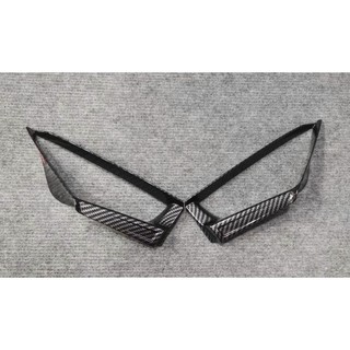 Ốp viền đèn trước xe vario 160, vario 2022 - 2023 carbon