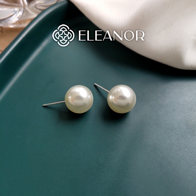 Bông tai nữ chuôi bạc 925 Eleanor Accessories ngọc trai nhân tạo phụ kiện trang sức 5176
