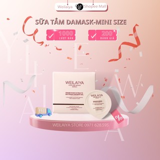 Sữa tắm nước hoa cánh hoa hồng Weilaiya, cấp ẩm, chống lão hóa. Chai mini size