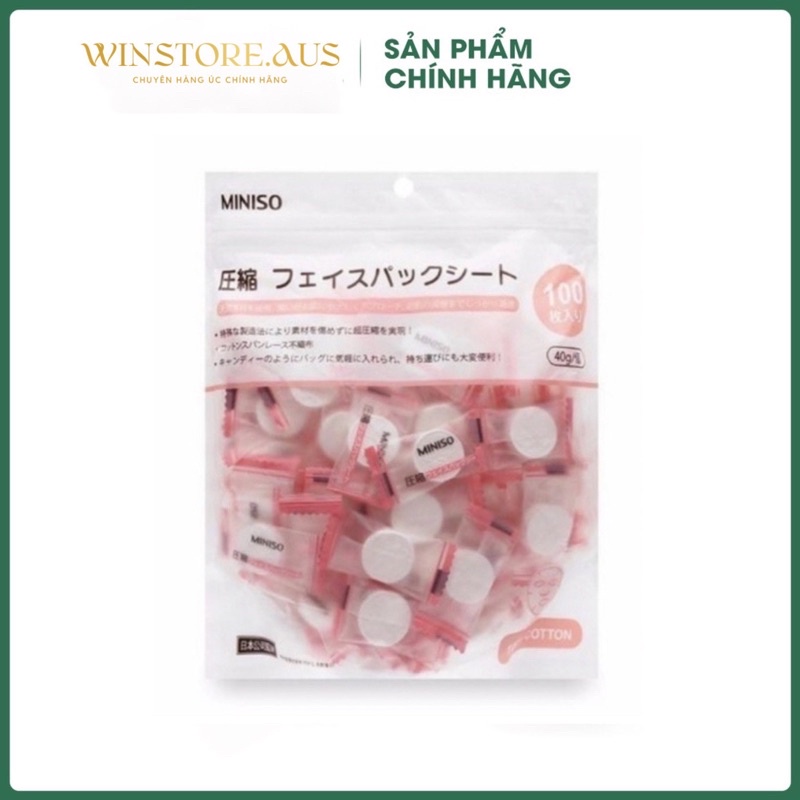 Mặt Nạ Nén Miniso (Combo 2v)